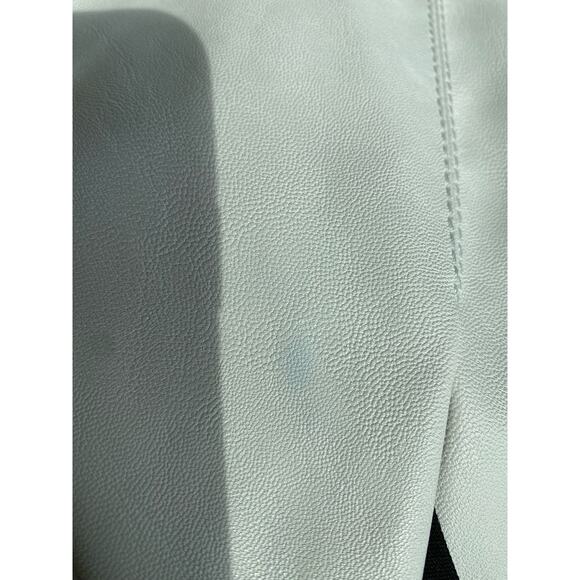 Pinko White Faux Leather Women’s Jacket - Picture 15 of 15